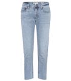 Valentino Relaxed Crop Rigid High-rise Jeans
