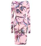 81hours Printed Silk-blend Dress