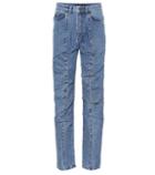 Y/project Ruffled Straight-leg Jeans