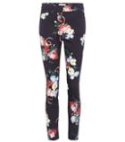 Chlo Sidney Floral-printed Cotton Trousers