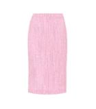 Alessandra Rich Tweed Pencil Skirt