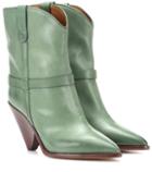 Isabel Marant Exclusive To Mytheresa.com – Lamsy Leather Ankle Boots
