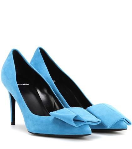 Balenciaga Obi Suede Pumps