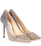 Prada Exclusive To Mytheresa.com – Romy 100 Glitter Pumps