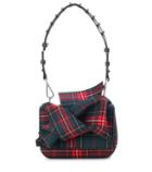 N21 Plaid Shoulder Bag