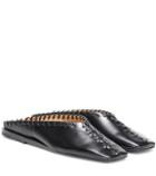Jimmy Choo Leather Slippers