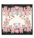 Alexander Mcqueen Floral Silk-blend Scarf