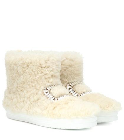 Roger Vivier Sneaky Viv' High-top Fur Sneakers