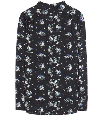 Closed Printed Cotton And Silk Shirt