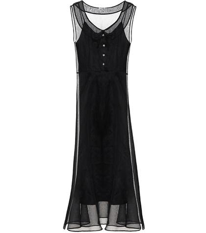 Miu Miu Cotton Organza Dress