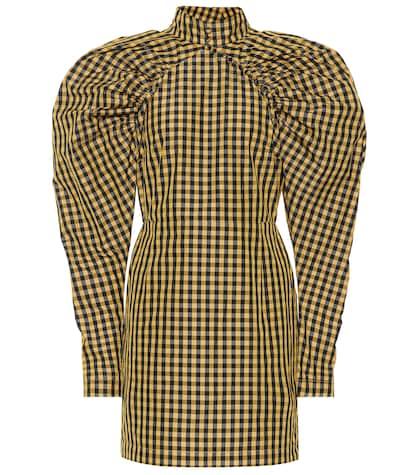 Coach Checked Minidress