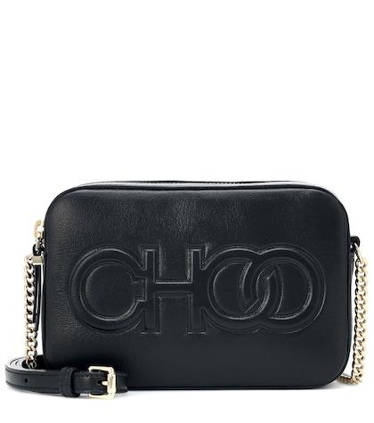 Jimmy Choo Balti Leather Crossbody Bag