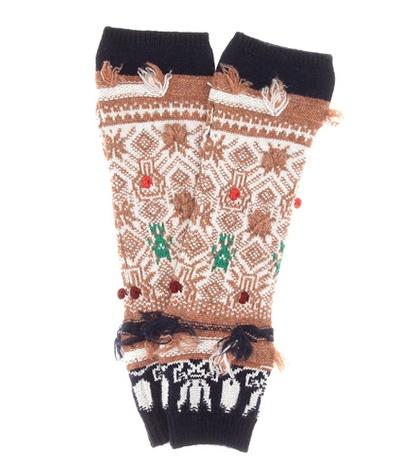 Barrie Twiggy Space Cashmere Gloves