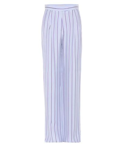 Etro Striped Wide-leg Trousers