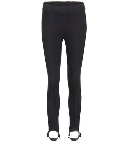7 For All Mankind Cotton-blend Stirrup Trousers