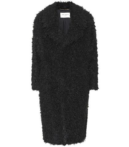 Saint Laurent Faux Fur Coat