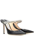 Jimmy Choo Bing 100 Patent Leather Mules