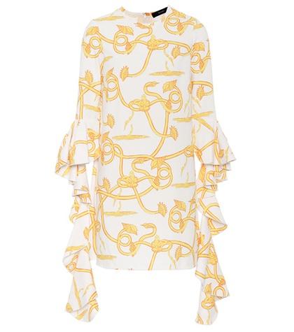 Versace Kilkenny Crêpe Minidress