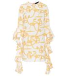 Versace Kilkenny Crêpe Minidress