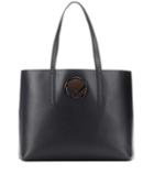 Fendi F Leather Shopper