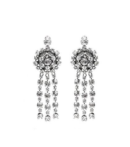 Stuart Weitzman Crystal Earrings