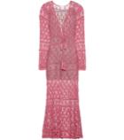 Anna Kosturova Bianca Crocheted Cotton Dress