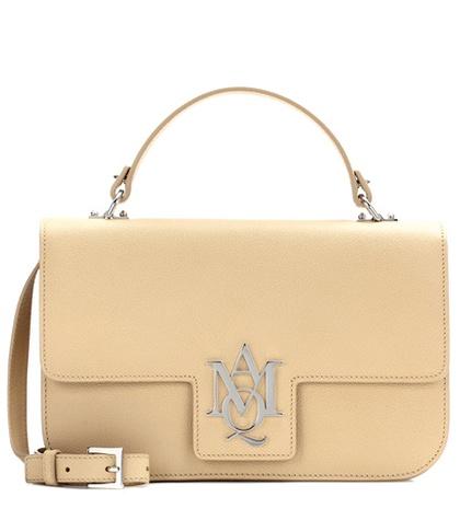 Francesco Russo Insignia Leather Satchel