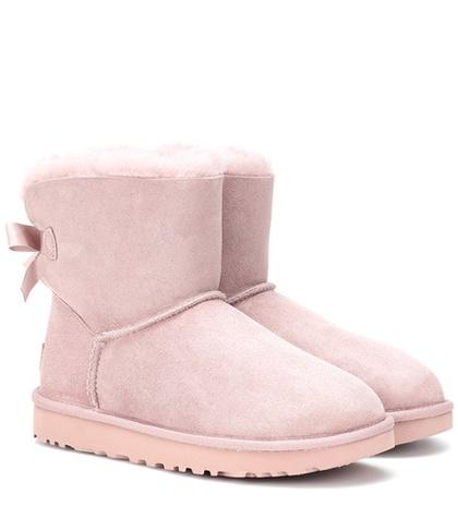 Ugg Mini Bailey Bow Ii Suede Boots