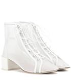 Acne Studios Mable Mesh Ankle Boots