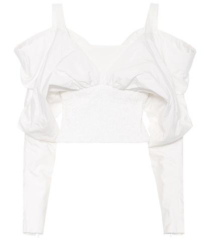 Mugler Off-the-shoulder Blouse