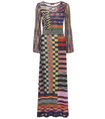 Alexander Mcqueen Knitted Maxi Dress