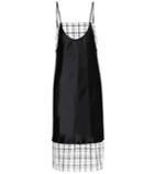 Public School Kel Blair Plaid Satin Sleeveless Dress