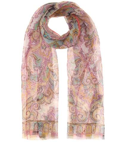 Peter Pilotto Printed Silk Scarf
