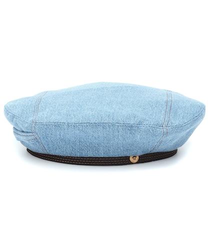 Versace Denim Beret