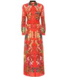 Etro Printed Silk-blend Maxi Dress
