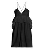 Victoria Victoria Beckham Wool And Silk Dress