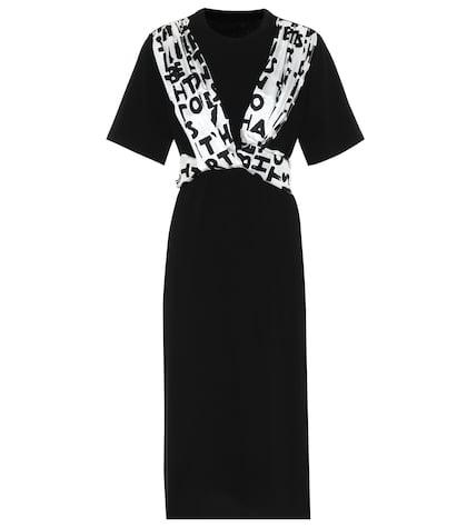 Versace Cotton Midi Dress