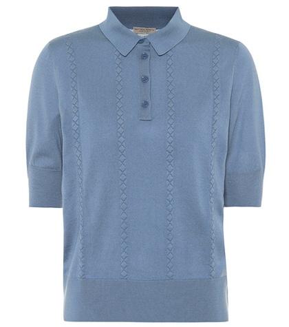 Bottega Veneta Wool Polo Shirt