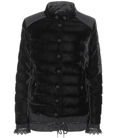 7 For All Mankind Beatrice Velvet Down Coat