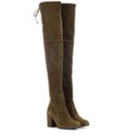 Oscar De La Renta Tieland Suede Over-the-knee Boots