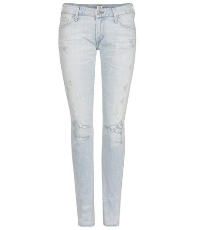 Gucci Racer Distressed Skinny Jeans