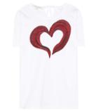Marc Jacobs Sequin-embellished Cotton T-shirt