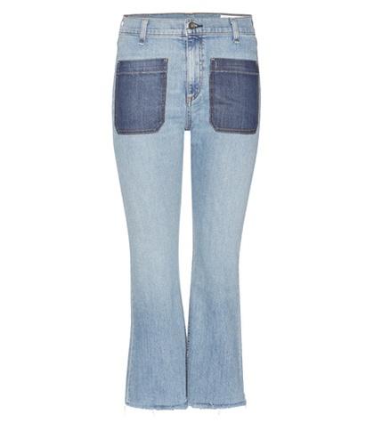 Rag & Bone Santa Cruz Flare Cropped Jeans