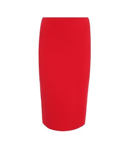 Diane Von Furstenberg Knitted Pencil Skirt