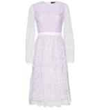 Burberry Embroidered Tulle T-shirt Dress