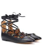 Fenty By Rihanna Leomia Leather Ballerinas