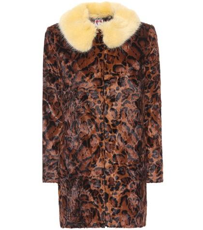 Shrimps Papa Puss Faux Fur Coat