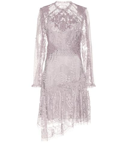 Zimmermann Stranded Appliqué Silk Lace Dress
