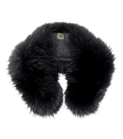 Mary Katrantzou Fur Hood Trim