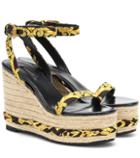 Versace Sash Printed Espadrilles